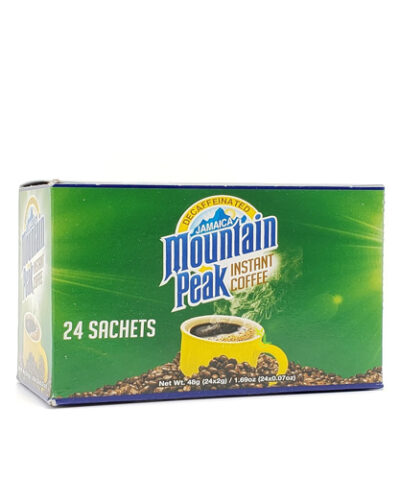 MOUNTAIN PEAK INSTANT COFFEE DECAFF 2G